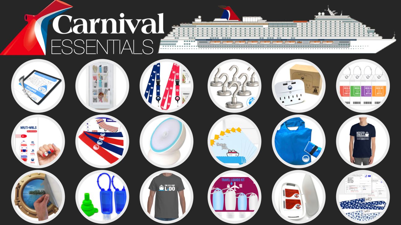Carnival Cruise Essentials - 19 Must Have Cruise Items on Amazon