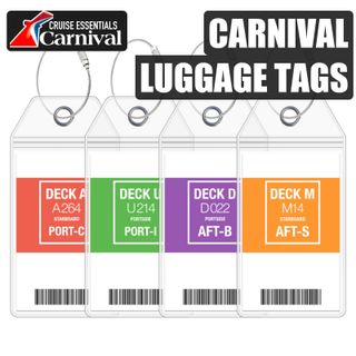 #1 - Carnival Cruise Luggage Tags