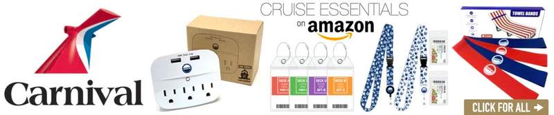 Carnival Cruise Essentials link to Amazon