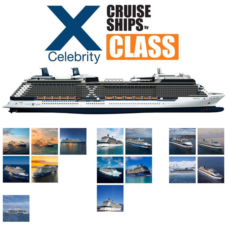 Celebrity Ships by Class Ship Images
