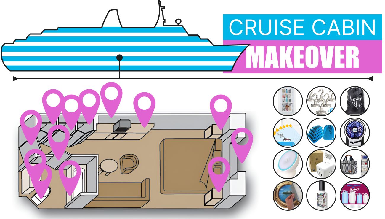 Cruise Cabin Hacks – 13 Must Have Cruise Accessories for a VIP Stateroom