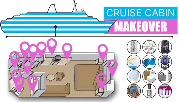 Cruise Cabin Hacks – 13 Must Have Cruise Accessories for a VIP Stateroom