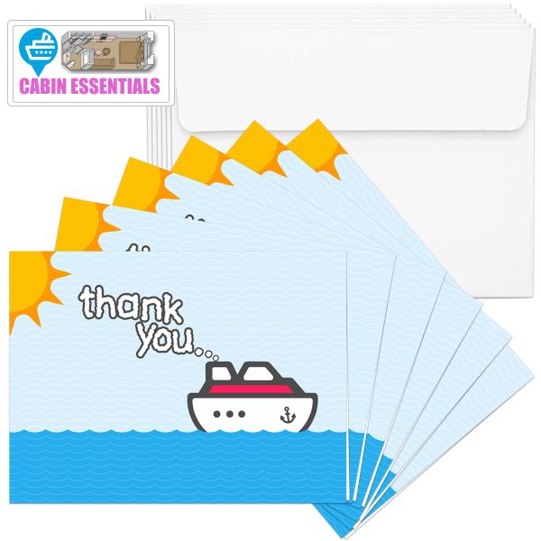 #4 - Cruise Staff Thank You Cards