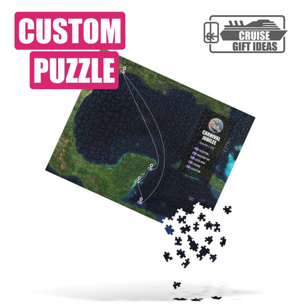 Cruise Gift Idea #1 - Custom Cruise Puzzle Cruise Gift Idea #1 - Custom Cruise Puzzle