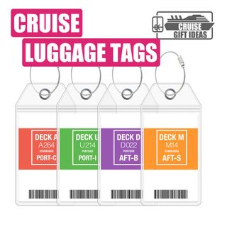 Cruise Gift Idea #6 - Cruise Luggage Tags