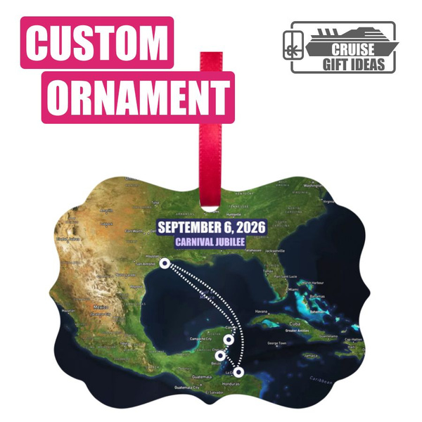 Cruise Gift Idea #9 - Custom Cruise Ornament Cruise Gift Idea #9 - Custom Cruise Ornament