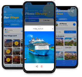 Cruise Quest app screenshots