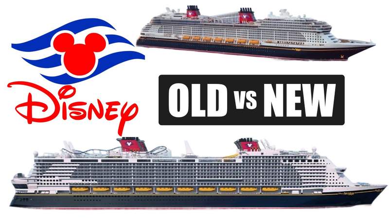 Disney Cruise Line Newest Ship vs Oldest Image