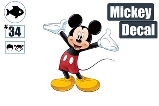 #34 - Mickey Decal