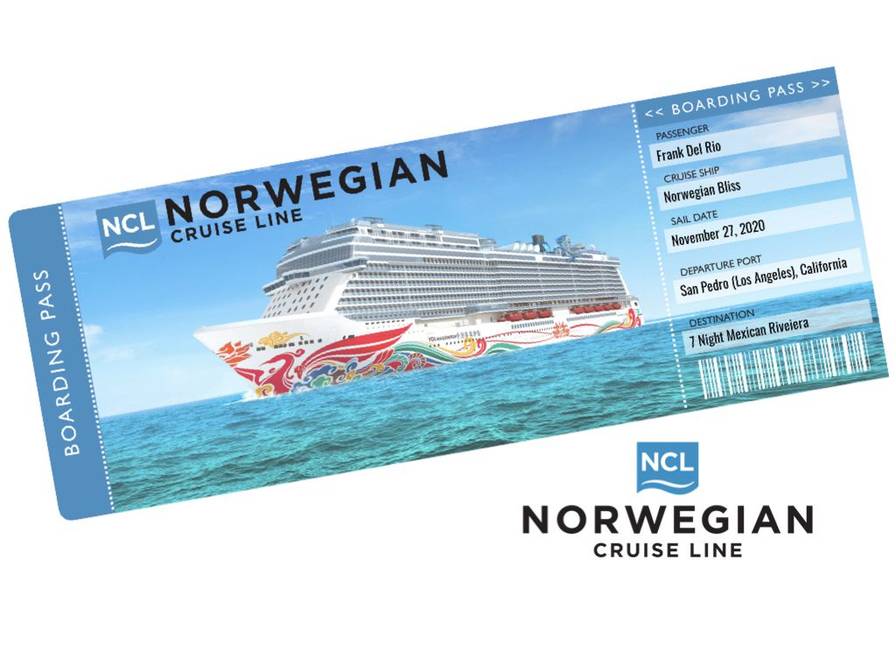 Free Norwegian Cruise Ticket Template