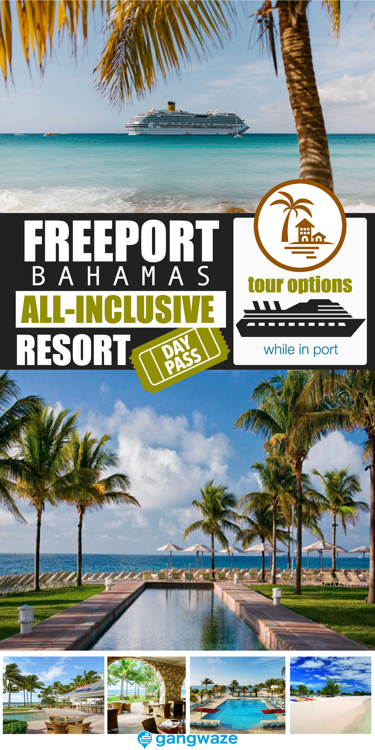 Freeport Bahamas Resort for a Day Options (2022)