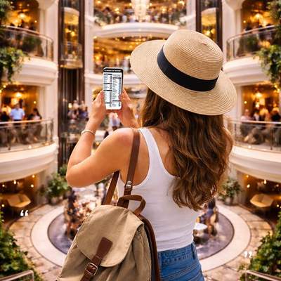 Deck Finder Card Ship Location - Forward, Mid & Aft