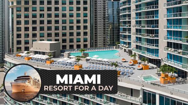 Miami Resort for a Day — 5 Cruise Day Pass Options (2026)