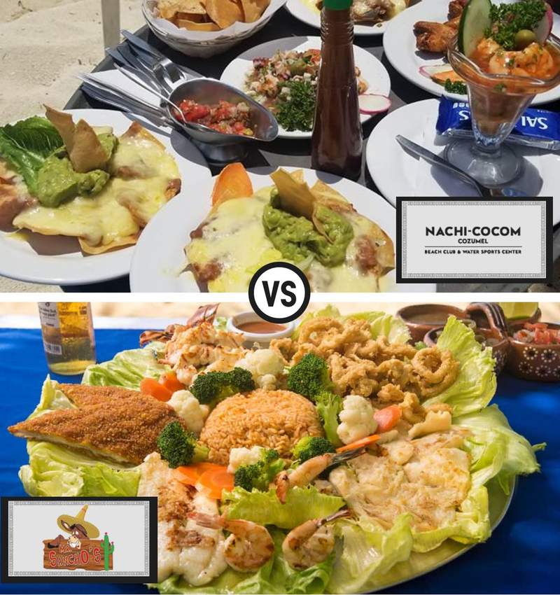 Mr Sanchos vs Nachi Cocom Food Images