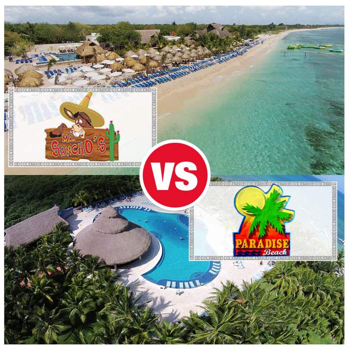 Paradise Beach vs Mr Sanchos Snorkeling Image Comparison