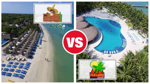 Paradise Beach vs Mr Sanchos - Cozumel Resort Showdown