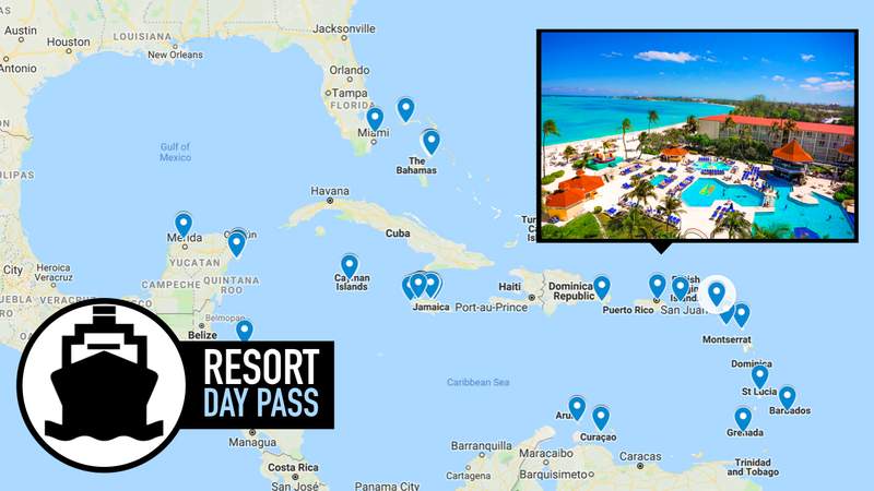 Resort for a Day Passes Mapped
