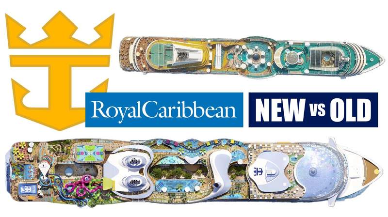 Royal Caribbean Newest Ship vs Oldest Image
