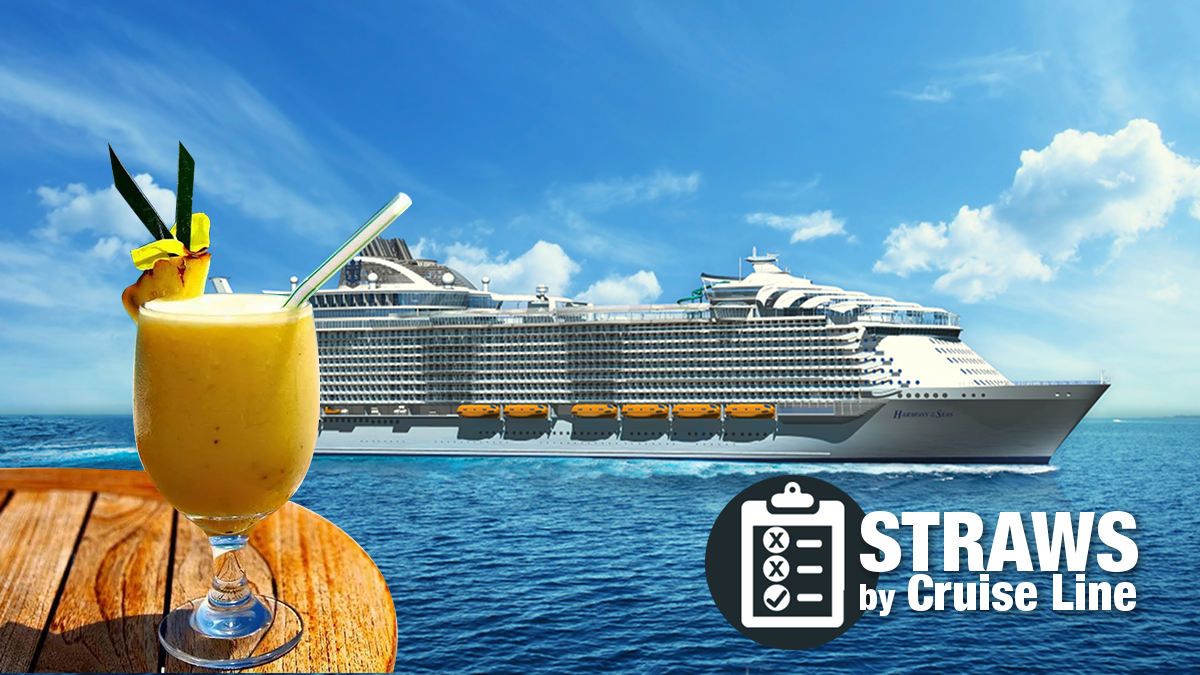 Straw Poll: Which Cruise Lines have a Straw Ban? (Full List)