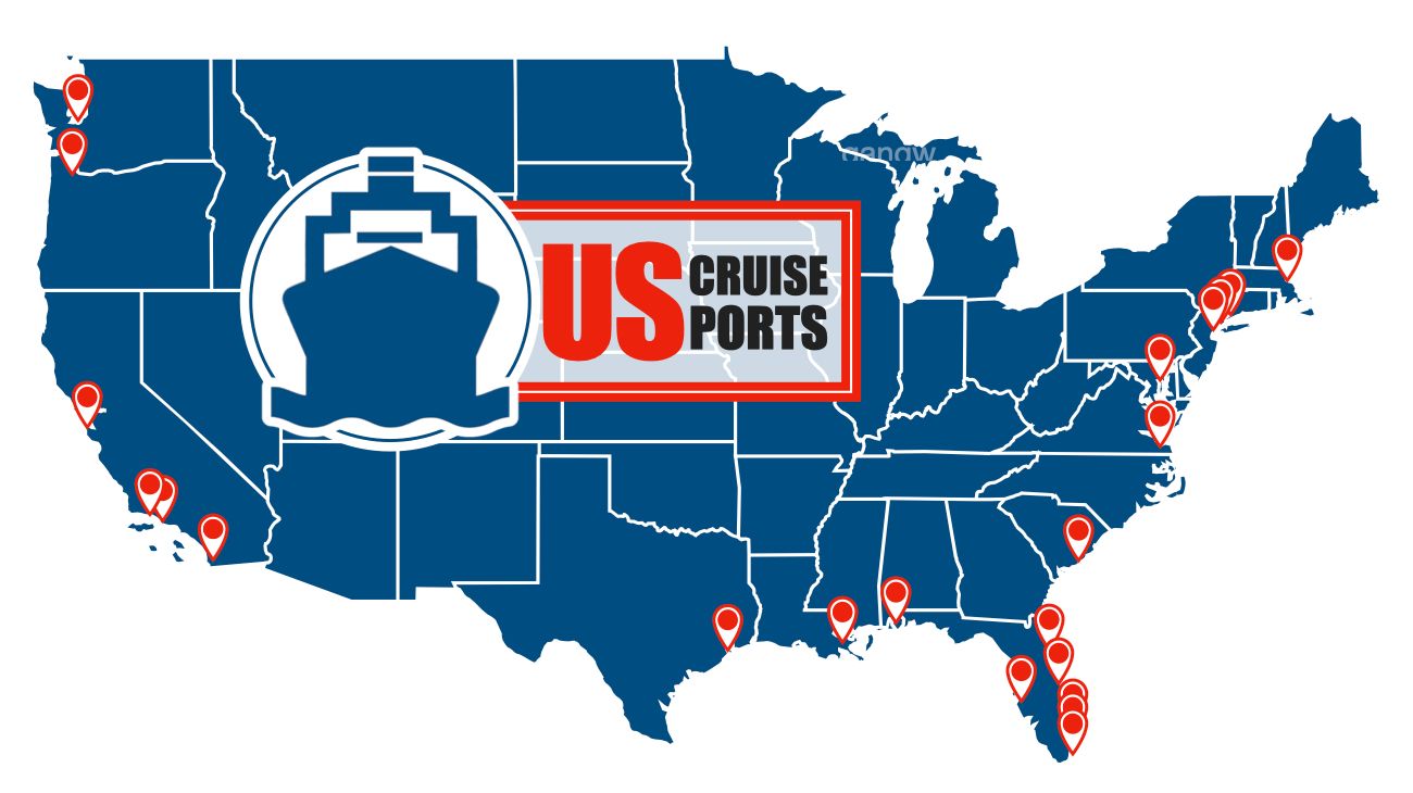 Cruise Ship Ports - Full List & Map of US Departures [2025]
