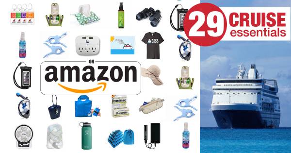 29 Cruise Essentials on Amazon - Cruise Must Haves List 2026