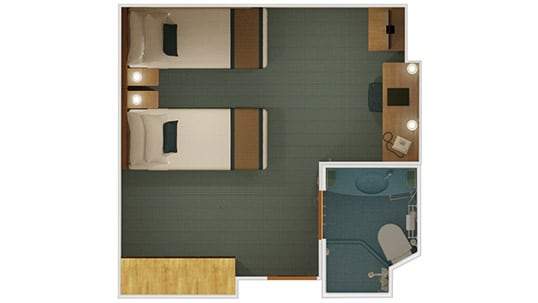 Carnival Firenze Interior (4E) floor plan Carnival Firenze Interior (4E) floor plan