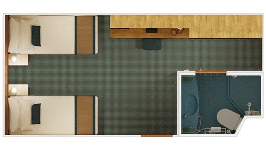 carnival breeze interior stateroom floor plan
