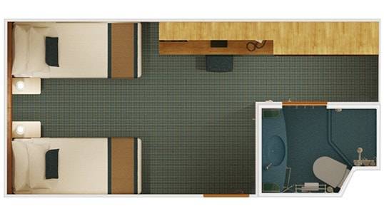 carnival breeze interior stateroom floor plan