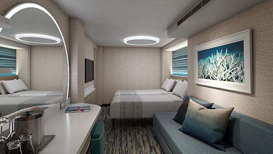 Carnival Festivale Premium Interior (4O) cabin Carnival Festivale Premium Interior (4O) cabin