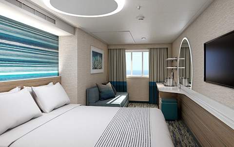 Carnival Liberty Ocean View (6B) cabin Carnival Liberty Ocean View (6B) cabin