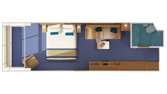 carnival conquest scenic ocean view stateroom floor plan