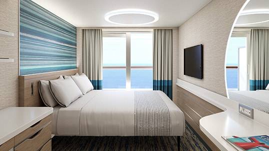 Carnival Celebration Junior Balcony Stateroom