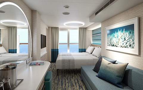 Carnival Legend Extended Balcony (8K) cabin