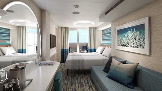Carnival Celebration Forward-View Extended Balcony Stateroom