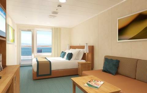 Carnival Liberty Aft-View Extended Balcony - Accessible (8M) cabin Carnival Liberty Aft-View Extended Balcony - Accessible (8M) cabin