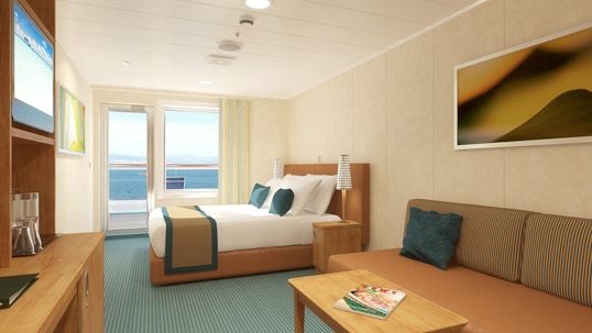 Cabin 8277 - Aft-View Extended Balcony - Carnival Spirit