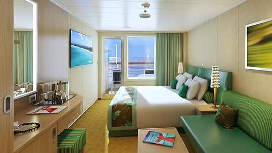Carnival Horizon Cloud 9 Spa Balcony (8T) cabin Carnival Horizon Cloud 9 Spa Balcony (8T) cabin