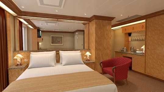 Carnival Legend Premium Balcony (Obstructed View) Stateroom