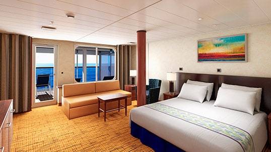 Carnival Elation Extended Balcony Grand Suite