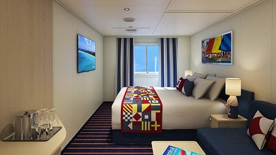 Carnival Horizon Family Harbor Deluxe Ocean View Stateroom