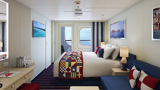 Carnival Horizon Family Harbor Cove Balcony Stateroom