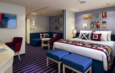 Carnival Panorama Family Harbor Suite (FS) cabin, photo 1 of 2