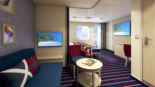 Carnival Vista Family Harbor Suite