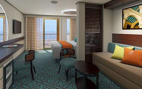 Carnival Panorama Havana Cabana Suite (HS) cabin