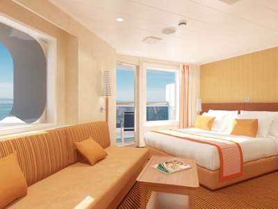 Carnival Glory Junior Suite (JS) cabin