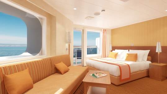 Carnival Glory Junior Suite (JS) cabin