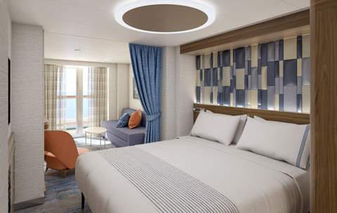 Carnival Encounter Ocean Suite (OT) cabin, photo 1 of 2 Carnival Encounter Ocean Suite (OT) cabin, photo 1 of 2