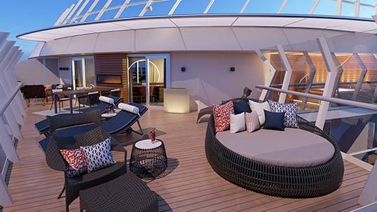 Carnival Celebration Carnival Excel Presidential Suite Balcony