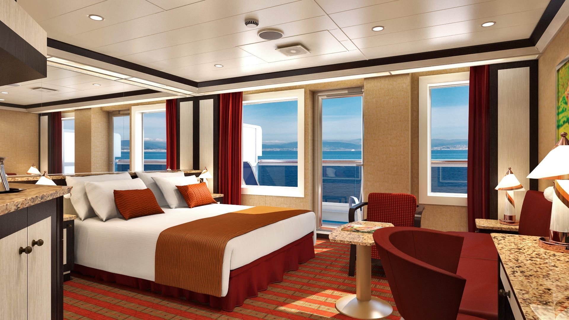 Carnival Splendor Cloud 9 Spa Suite (SS) cabin