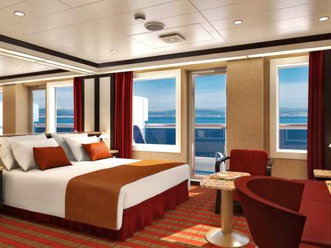 Carnival Splendor Cloud 9 Spa Suite (SS) cabin